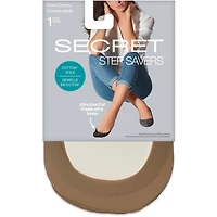 Ultra Low Cut Fused Edge Cotton Sole Footcover ONE SIZE