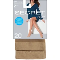 Sheer Anklet w/Sandalfoot & Antimicrobial Treatment - ONE SIZE