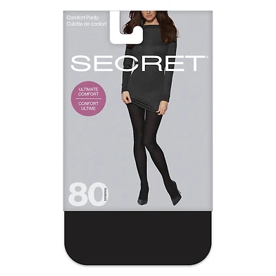 Super Opaque Tight w/Comfort Panty - 80 Denier