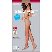 Sheer Control Top Panty w/Sandalfoot w/HeiQ - B