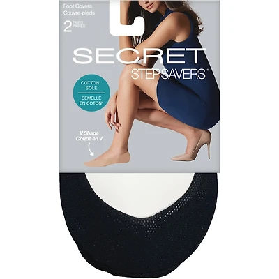 Ultra low cut V shape Footcover 2 pairs