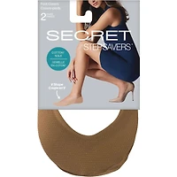 Ultra low cut V shape Footcover 2 pairs