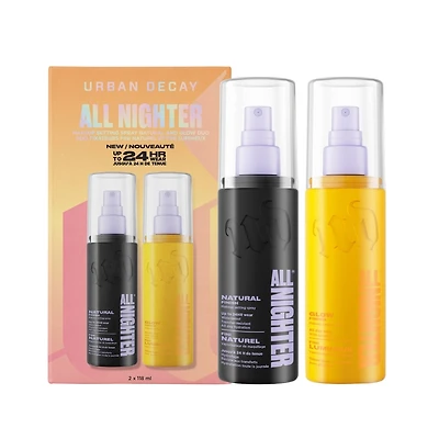 All Nighter Makeup Setting Spray Natural & Glow Duo