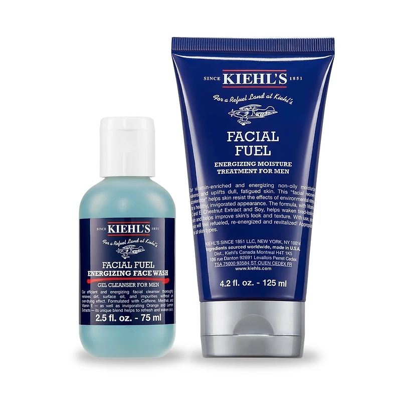 Coffret cadeau Routine énergisante pour homme