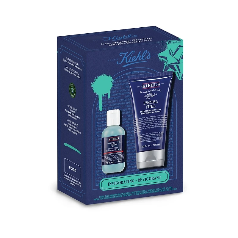 Coffret cadeau Routine énergisante pour homme