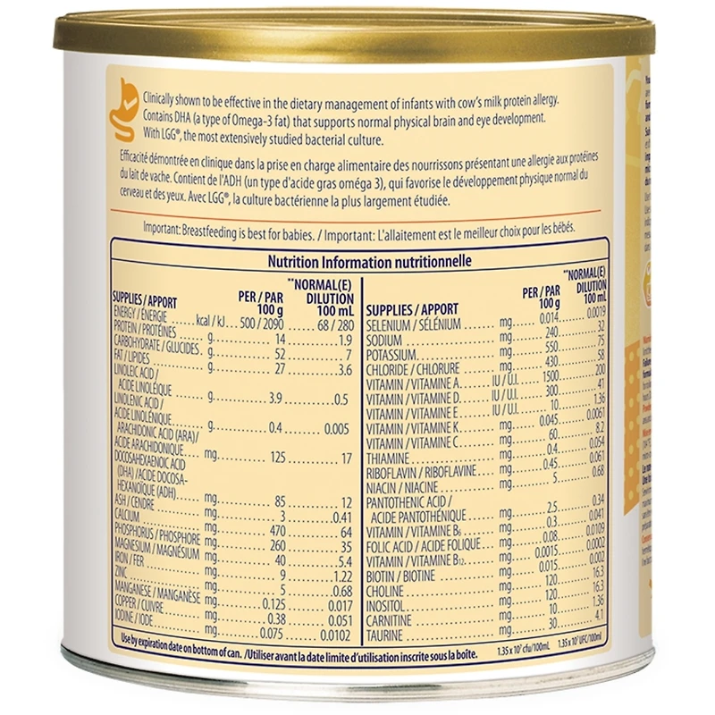 Nutramigen® A+® avec LGG®, Formule en poudre, 561 g