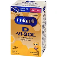 Enfamil® D-VI-SOL® Supplément de vitamine D liquide, 50mL