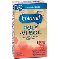 Enfamil® POLY-VI-SOL® Supplément multivitaminique liquide, 50mL