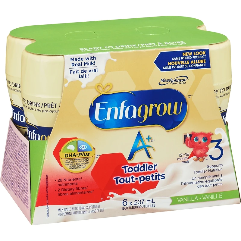 Toddler & Child Nutritional Drink, Ready to Feed