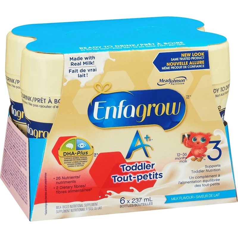 Toddler & Child Nutritional Drink, Ready to Feed, Milk Flavour