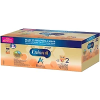 Préparation pour nourrissons Enfamil A+ 2 bouteille prête à servir et prête à utiliser la tétine emballage de 18