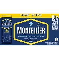 Carbonated Natural Spring Water Natural Lemon Flavour