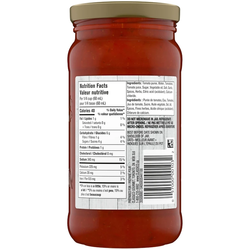 Traditional Pizza Sauce