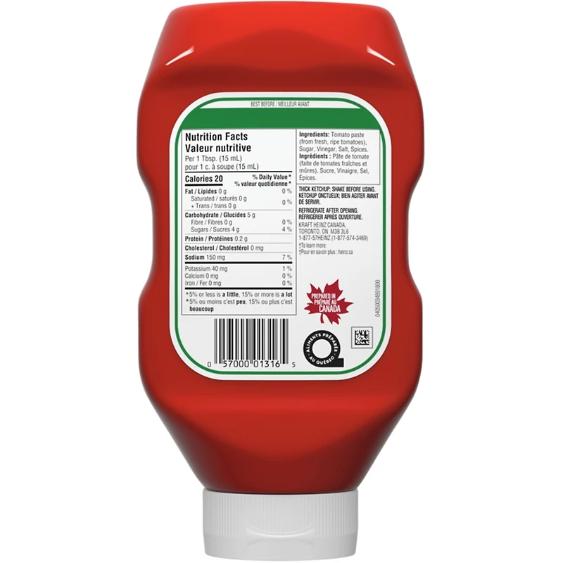 Bouteille De Ketchup Aux Tomates