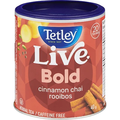 Herbal Tea Live Bold Cinnamon Chai Rooibos