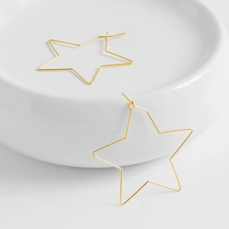 24K Dip Star Ear G