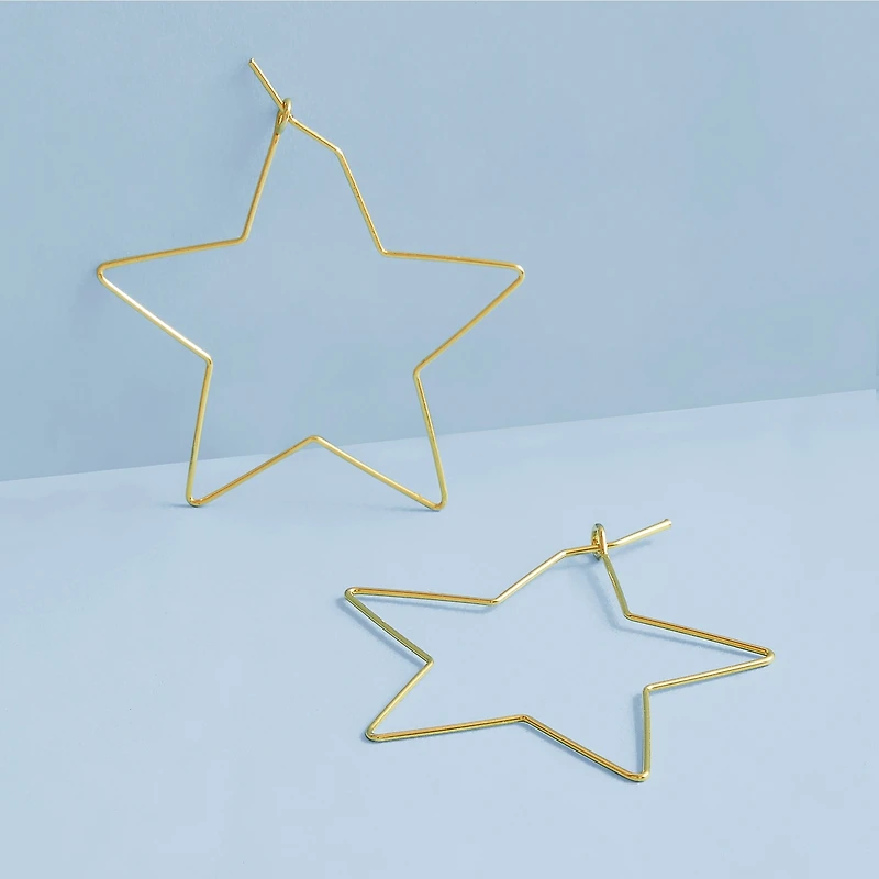 24K Dip Star Ear G