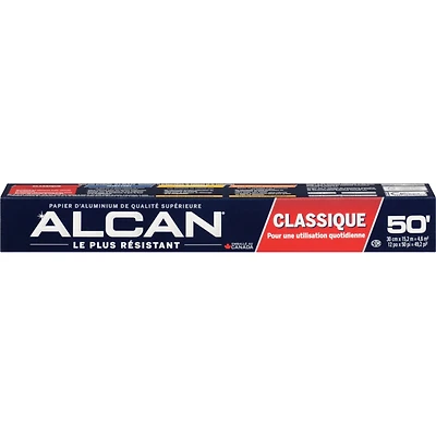 Papier d’aluminium, 50 pi