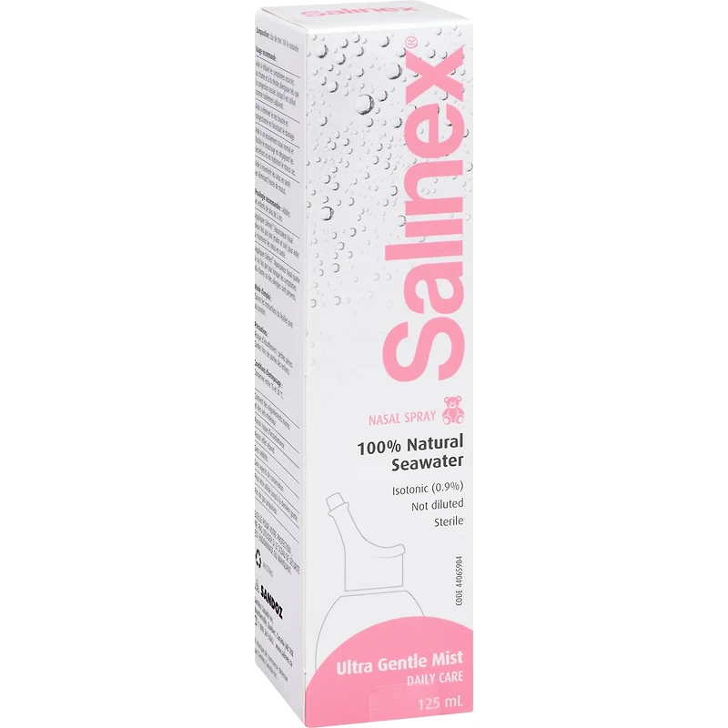 Vaporisateur nasal Eau de merJet ultra-doux