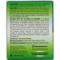 Natural Menthol Rub Ointment, Vapourizing Rub, Cough Suppressant & Nasal Decongestant