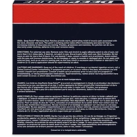 Patch anti-douleur chauffant, extra fort, aide à soulager les maux de dos et les douleurs musculaires