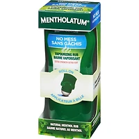 No Mess Natural Menthol Rub Roll On, vaporisateur, antitussif et décongestionnant nasal