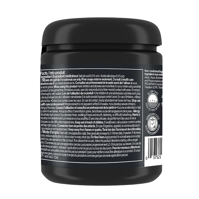 Sensitive Skin Cleansing Acne Pads with Salicylic Acid, For Sensitive Skin