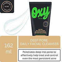 Nettoyant quotidien contre l'acné pour le visage en profondeur avec acide salicylique, pour l'acné tenace, pour les points noirs et les pores visibles