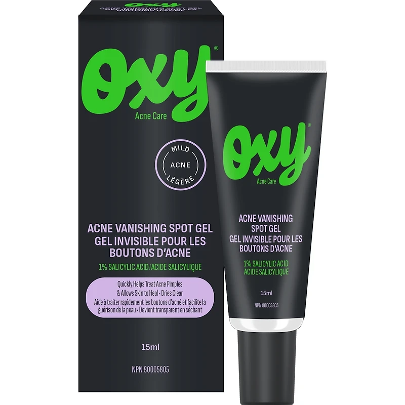 Emergency Acne Vanishing Spot Gel Treatment with Salicylic Acid, For Inflamed Acne