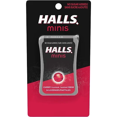 Minis Sans sucre ajouté Pastilles pour la toux Saveur cerise