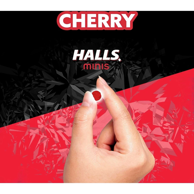 Minis Sans sucre ajouté Pastilles pour la toux Saveur cerise
