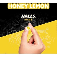 Minis Sans sucre ajouté Pastilles pour la toux Saveur miel et citron