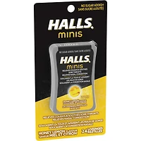 Minis Sans sucre ajouté Pastilles pour la toux Saveur miel et citron