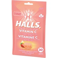 VITAMINE C Pastilles pour la toux Saveur  DE LIMONADE A' LA FRAISE