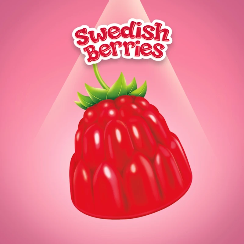 Swedish Berries Candy, Gummy Candy, Sharing Size