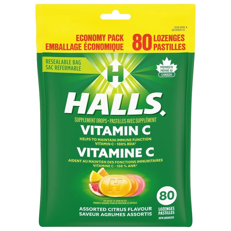 Vitamin C Assorted Citrus 80Ct