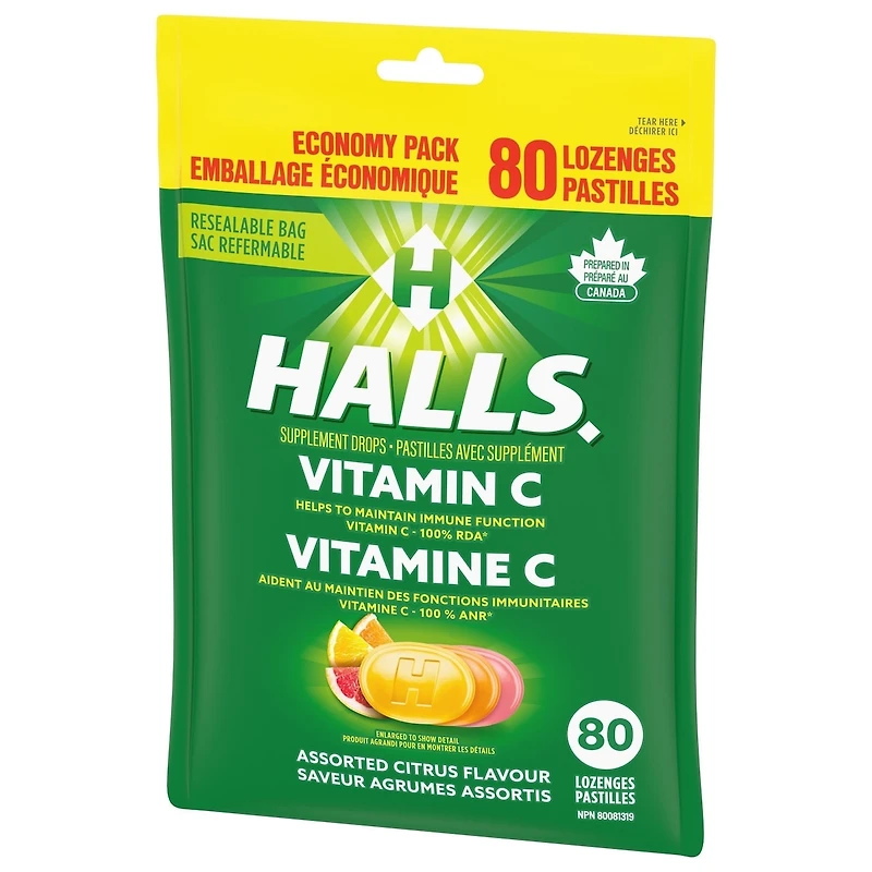 Vitamin C Assorted Citrus 80Ct
