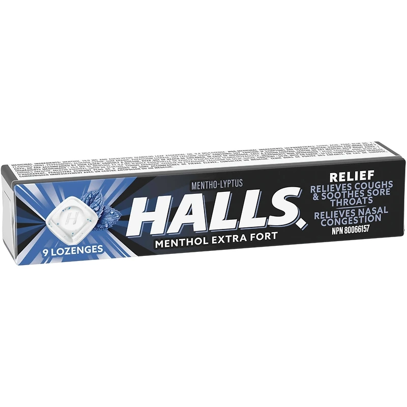 Pastilles mentho-lyptus menthol extra fort