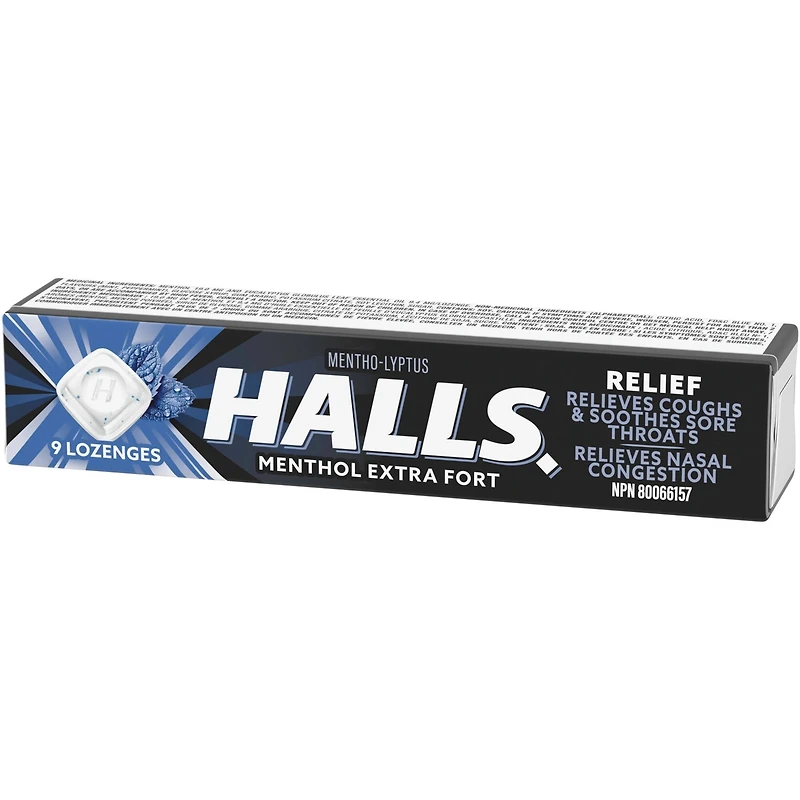 Pastilles mentho-lyptus menthol extra fort