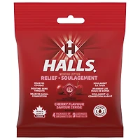 Relief Mentho-lyptus Cherry Flavour, 4 x 9 Cough Drops Multipack