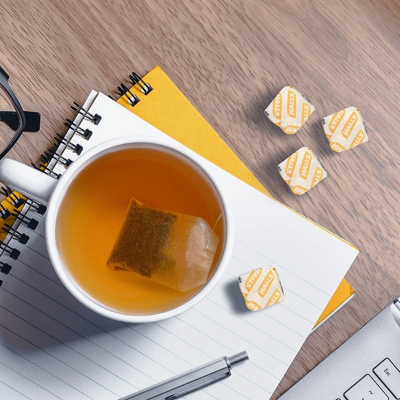 HALLS Soulagement avec Mentho-Lyptus Saveur Cerise