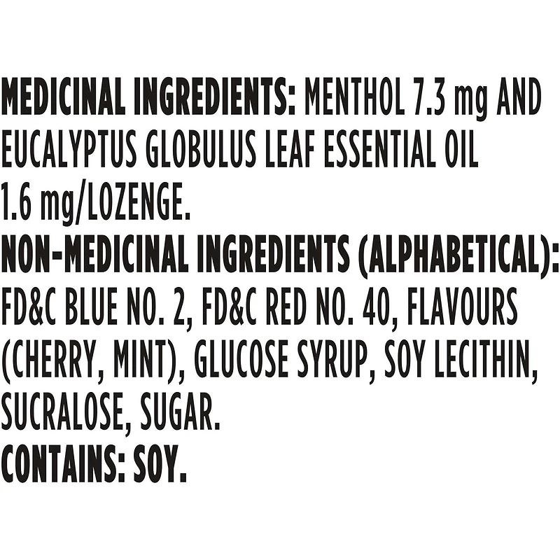 Halls Relief Mentho-lyptus Cherry Flavour, 4 x 9 Cough Drops Multipack