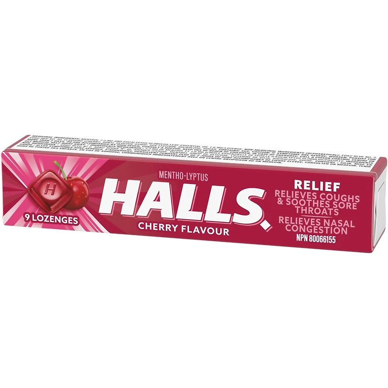 Pastilles mentho-lyptus saveur cerise