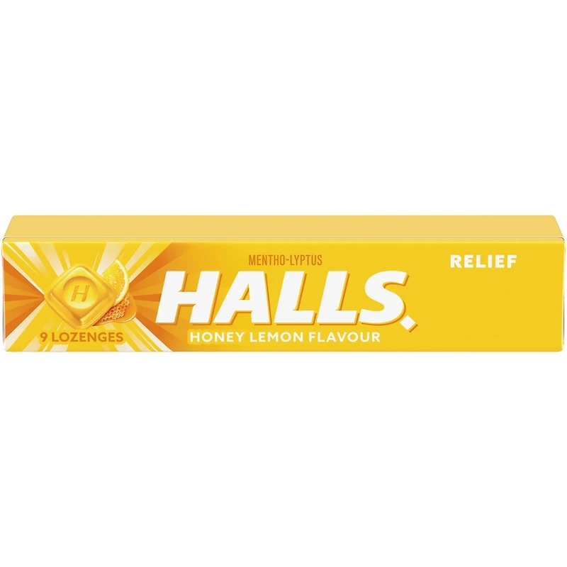 Pastilles mentho-lyptus saveur miel et citron