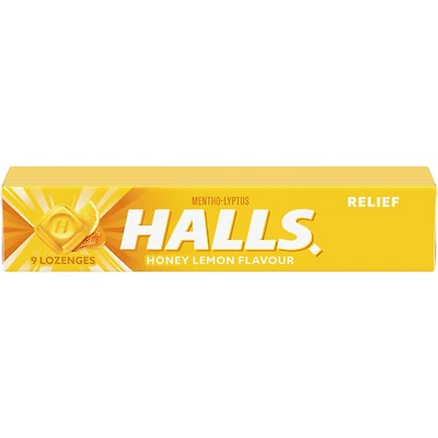 Pastilles mentho-lyptus saveur miel et citron