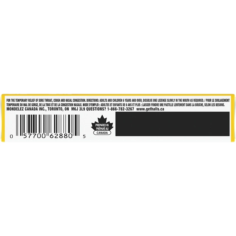 Lozenges Mentho-Lyptus Honey Lemon Flavour