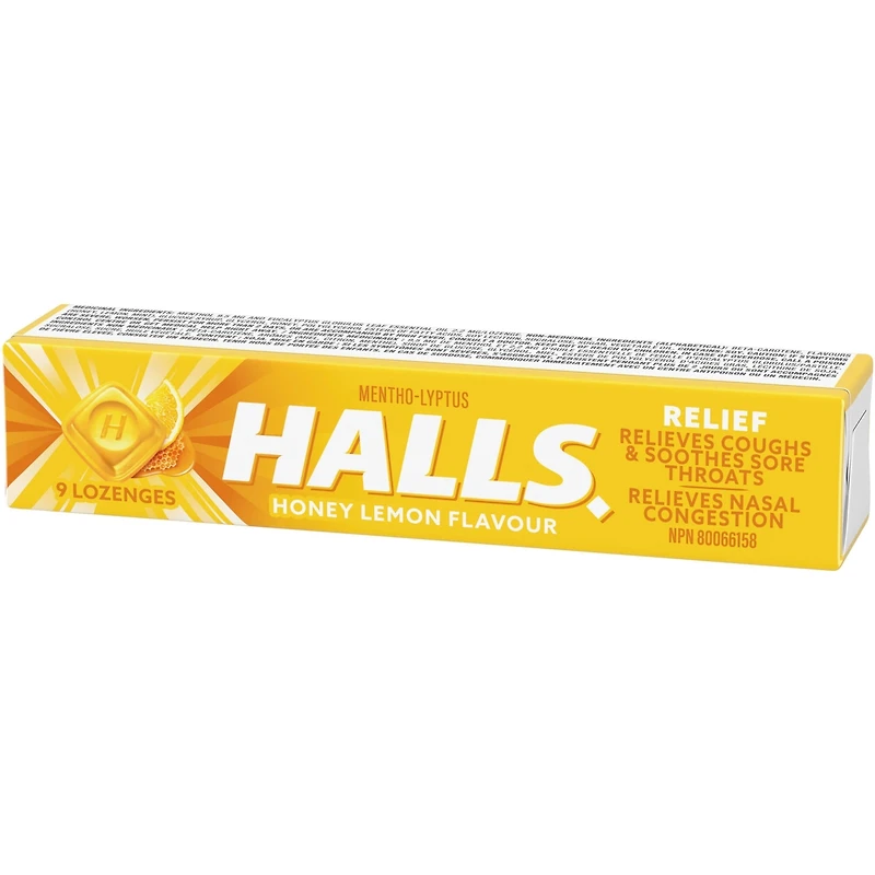 Lozenges Mentho-Lyptus Honey Lemon Flavour