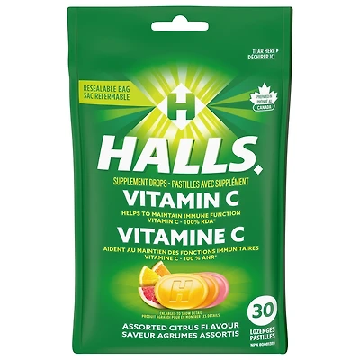 Vitamin C Assorted Citrus Flavour, 30 Supplement Drops