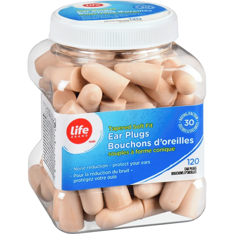 Bouchons d'oreille souples à forme conique