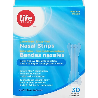 Nasal Strips Clear Medium